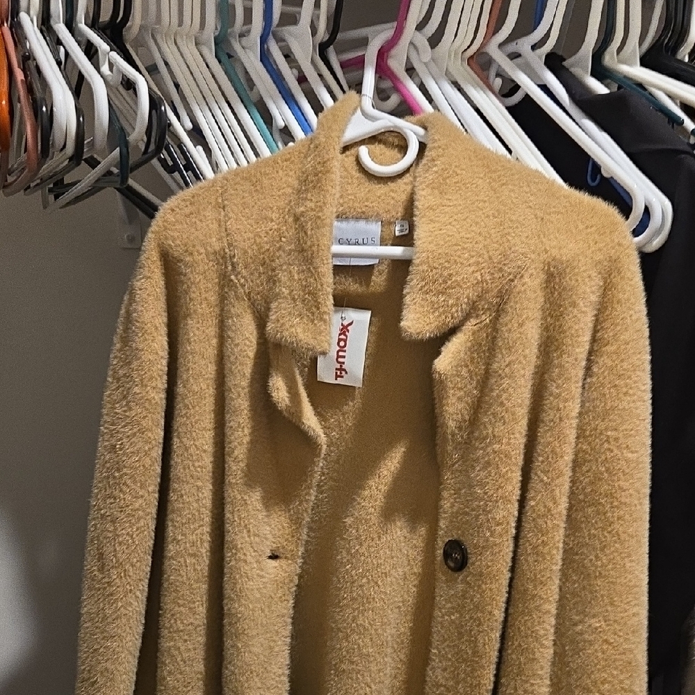 MMaxMara Women's Camel Teddy Jacket